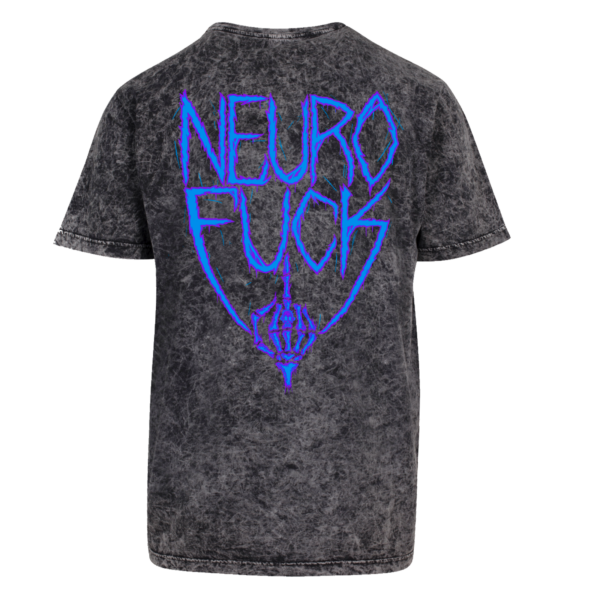 Washed T-shirt Neurofuck - UV Mystic